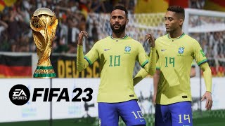 FIFA 23 - Germany vs. Brazil - World Cup Final Match - PC Gameplay | 4K
