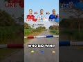 who did win⚡ronaldo vs messi or mbappe speed challenge shorts football speed challenge cr7 vs