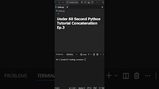 Joining Strings in Python | Beginner Coding Tutorial EP. 3