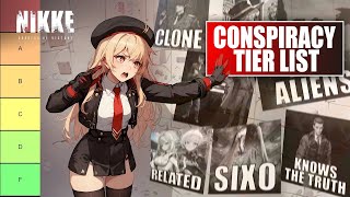 CONSPIRACY THEORY TIER LIST | Goddess of Victory: Nikke | Fan Parody