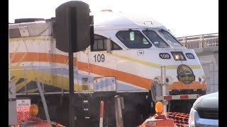 Sunrail commuter train in Orlando, Florida!