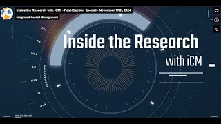 Inside the Research with iCM! - Post-Election Special - November 17th, 2024