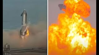 SpaceX Starship SN10 Explosion