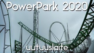 PowerParkin 2020 uutuusvuoristoradan edistyminen - 2.1.2020