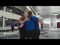 jump for joy with team smith the newly minted n.l. curling champs.