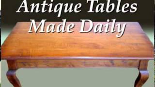 Antique Tables Made Daily (Virginia Living Commercial)