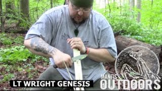 LT Wright Genesis: 최고의 Bushcraft 칼?  - 윌리엄 마이어스 맨티스 야외 활동