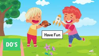 Playground rules for kids #educationalvideo #littlelearners #kidsplay #screentimeforkids