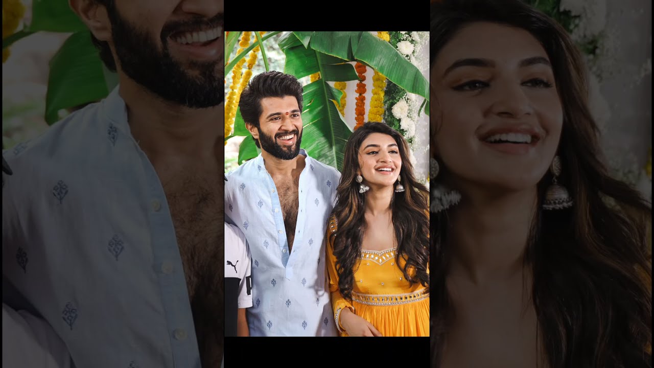 Vijay Devarakonda / Sreeleela Upcoming Movie Pooja Photos - YouTube