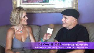 Wayne Dyer's Leukemia \u0026 John of God's healings on Wayne - LILOU'S JUICY LIVING TOUR