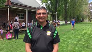 Gary Ella at the Indigenous rugby camp in Armidale