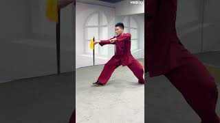 陈式太极单剑口令版跟练第二段B Beginner follow along Class 2 B- Chen Style Tai Chi Sword