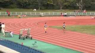 東海学生陸上競技春季大会 男子200m 第2組 2015/4/12