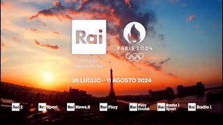 In diretta e in esclusiva in chiaro su Rai 2 e Rai Sport le Olimpiadi di Parigi 2024