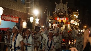 令和元年 天神祭 天満市場地車講 宮入 大阪天満宮