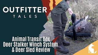 Outfitter Tales: Gear Guide – Animal Transit Box Deer Stalker Winch System \u0026 Deer Sled Review