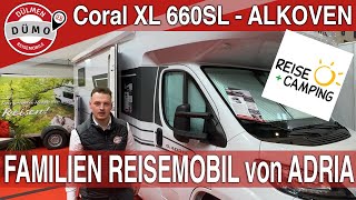 Der EINZIGE ALKOVEN von Adria auf der Reise und Camping Messe | Adria Coral XL 660SL