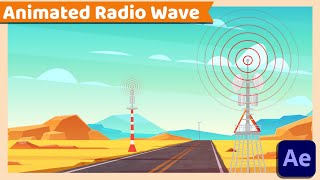 Radio Wave Animation | After Effects Tutorial
