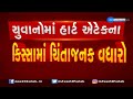 heart attack થી યુવાનોના મોતના કિસ્સા વધ્યા rajkot માં cricket રમતી વખતે યુવાનને આવ્યો હાર્ટ એટેક