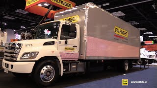 2022 Hino L6 Box Truck with Palfinger Lift Gate - Interior Exterior Tour