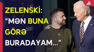 Zelenski Co Baydenlə nələri müzakirə etməyə gedib? - APA TV