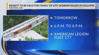 Benefit to be held for family of Milton city worker killed in collapse