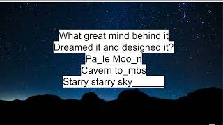 Circle Round the Moon pt. 1