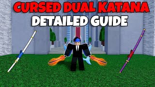 A Complete Guide To Cursed Dual Katana (Blox Fruits)