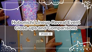 Hobonichi Lineup Reveal Event | Close-ups and Comparisons EP 34