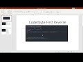 Coderbyte | First Reverse | Easy | Solution with JavaScript