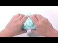 【diy】crunchy iceberg pellet slime【slime asmr】