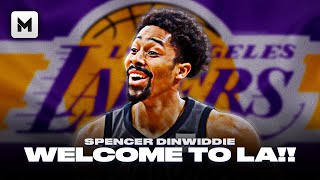 SPENCER DINWIDDIE WELCOME TO THE LAKERS!!