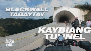 BIKEBILL | Kaybiang To Blackwall Tagaytay Ride | Grabe ang mga landslide at lusong na mga kalsada.