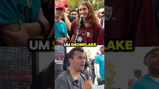 Charlie Kirk gets disrespected by a liberal ❓✅❌#charliekirk #debate