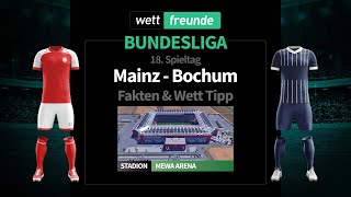 Bundesliga Prognose & Wett-Tipp: Mainz - Bochum | 2022/23