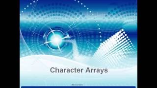 C Programming Bootcamp Part 2: Character Arrays