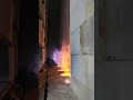 korean pottery fires on hot fire