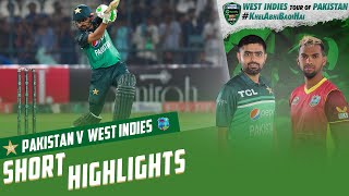 Short Highlights | Pakistan vs West Indies | 1st ODI 2022 | PCB | M12T