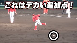 【森下が特殊な回転をかけ小園のエラーを誘発しこの回3点を取る4回裏ハイライト】阪神対広島