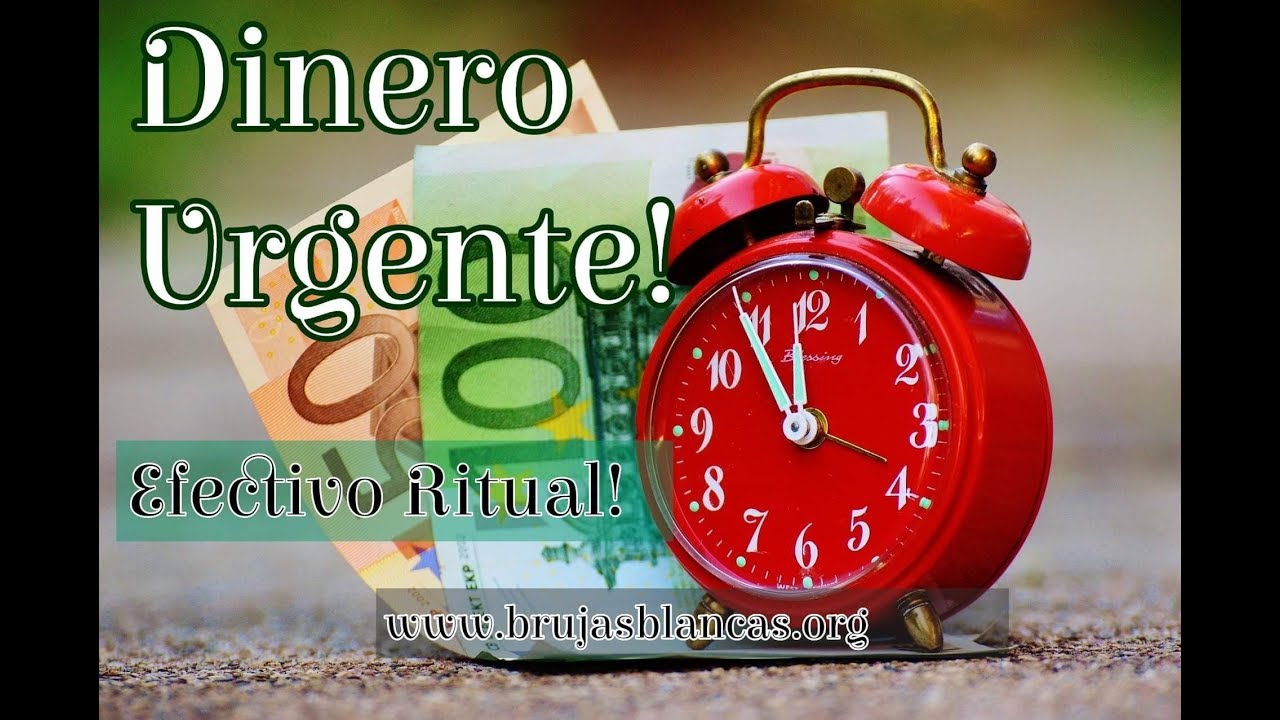 DINERO URGENTE De Manera Rápida - Efectivo Ritual 💲😱💰💶😍💲 - YouTube