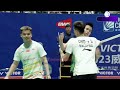 ong teo mas vs aaron soh mas chinaopen2023