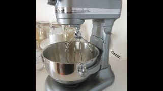 UNBOXING: KitchenAid Pro 550 HD Stand Mixer in Contour Silver