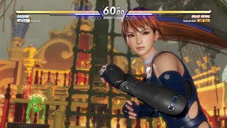 DOA6, Kristina, Kasumi Vs Gehaktbal, Brad Wong, Dead or Alive 6, 4k