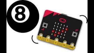 Microbit 8 Ball Magic Fortune Teller on Scratch with Micro:bit