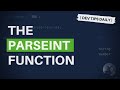 DevTips Daily: The JavaScript parseInt function
