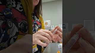 fine needle aspirate, two ways