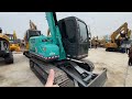 kobelco sk75 8 used excavator