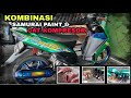 SAMURAI PAINT DI KOMBINASIKAN DENGAN CAT KOMPRESOR || HASIL NYA JOSS