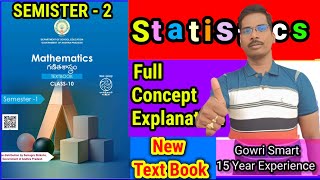 10th Class Maths New Syllabus|| Chapter-13|| Statistics Full Concept|| Must Watch Video || #viral