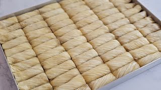 Günde 2 Tepsi Sipariş Aldğım baklava tarifi Kolayca Açılan Hamuruyla Herkes Yapabilsin Diye